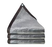 Bâche d'ombrage - Couverture de Protection UV réfléchissante en Feuille d'a | Conception isolée réfléchissant la chaleur, bloque jusqu'à quatre-vingt-cinq pour cent de la lumière du , adaptée au Ca