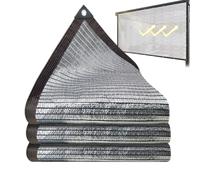 Bâche d'ombrage - Couverture de Protection UV réfléchissante en Feuille d'a | Conception isolée réfléchissant la chaleur, bloque jusqu'à quatre-vingt-cinq pour cent de la lumière du , adaptée au Ca