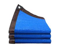 Bâche d'ombrage d'extérieur en maille avec œillets - Protection UV à 80 % - Pour jardin, terrasse, pergola, piscine et balcon - Tissu d'ombrage robuste pour toutes les saisons