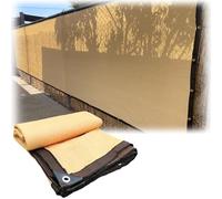 Bâche d'ombrage d'extérieur résistante aux déchirures pour jardin, terrasse, piscine et serre - Bâche en maille à œillets - 4,6 x 5,9 m - 9,3 x 8,3 cm, 3 x 76,2 cm, 68,4 x 99,1 cm, 9,4 x 19,9 m