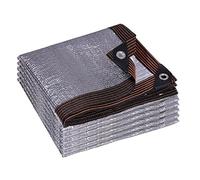 Bâche d'ombrage réfléchissante à 99 % en aluminium pour voitures, animaux domestiques, serres, jardins, pergolas - Tailles : 1 x 2 m à 5 x 8 m