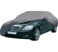 Bâche Dunlop pour voiture XL universelle 534 x 178 x 120 cm avec cordon élastique et anneaux Imperméable pour intérieur et extérieur Gris