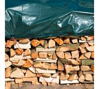 Bâche en bois Nature 2x8 m PE vert 6072413