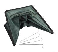 Bâche en maille de gaze résistante aux intempéries Vert 80 x 34 cm