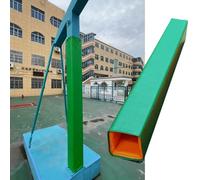 Bâche en mousse pour poteaux métalliques, protection de poteau de garage, couverture de colonne pour poteaux de sous-sol, housse de protection contre les intempéries pour panier de basket-ball (vert