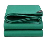 Bâche en Polyéthylène Épaisse, Résistante Aux Déchirures, Polyvalente, Bache Protection avec Œillets et Bords Renforcés, pour Camping, Tente et Bateau(Green,200x300cm/6.6x9.8FT)