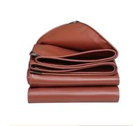 Bâche en PVC | Couverture extérieure multicolore de plusieurs tailles : for tente, belvédère, auvent(Coffee,2x2.5m)