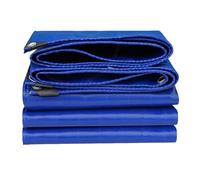 Bâche en PVC imperméable et robuste avec œillets - Bâche en vinyle résistante aux déchirures pour housses de camion, abri extérieur, équipement de construction, protection polyvalente