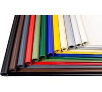 Bâche en PVC pour camion - 600 g/m² - Vendu au mètre - Avec bâche de protection en tissu - Mat - Blanc - 3 m x 10 m