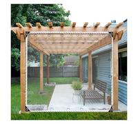Bâche en PVC transparent robuste, imperméable et résistante à la déchirure avec œillets pour pare-soleil, granges, toits de ferme, abris de pluie (2 x 1 m)