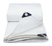 Bâche en toile imperméable 4 x 6 m avec œillets - Bâche de sol pour camping, jardin, fourrure, utilisation polyvalente