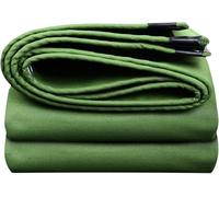 Bâche en Toile Robuste 600g / M² Bâches Polyvalentes Imperméables, Couvrent Et Protègent La Voiture, Le Bois Et Les Matériaux De Construction, One Color, 4x4m(13.1ftx13.1ft)