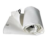 Bâche épaisse Blanche en Toile d'ombrage 2 x 2,5 m, 3 x 3 m, 3 x 4 m, Pliable, imperméable, pour Camping, Porche, Patio ou Voiture extérieure, Jardin, Meubles de pêche, Couverture de Caravane(1x1m)
