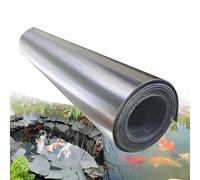 Bâche EPDM Robuste pour Bassin 6 x 8 m, résistante à la déchirure, épaisseur 0,35 mil, imperméable, pour bassins et fontaines d'extérieur. Protection Contre Les intempéries.
