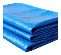 Bâche Étanche 380 x 540 cm Résistante à La Déchirure Âche Industrielle Taille et Couleur Personnalisable pour Jardin, Piscine, Bleu