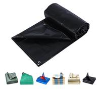 Bache Exterieur Impermeable 120 x 170 cm en PE 160G/M², Lourde et Résistante, Indéchirable, Anti UV, Intempéries Bache Bois Exterieur, Baches Etanche avec Oeillets pour Jardin, Exterieur, B