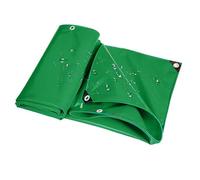 Bache Exterieur Impermeable 190 x 240 cm Revêtue des Deux Côtés, Bâche de Protection Multi-Usages avec Œillets Renforcés, pour Piscines/Bateaux/Camping/Tente, Vert