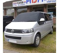 Bâche extérieure occultante noire de pare-brise pour VOLKSWAGEN Transporter T5 (2003-2015)