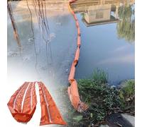 Bâche Flottante Anti-hydrocarbures en PVC Robuste, adaptée aux usines de Traitement des semences/de l'eau (10 mètres de Long, 60 centimètres de Haut).