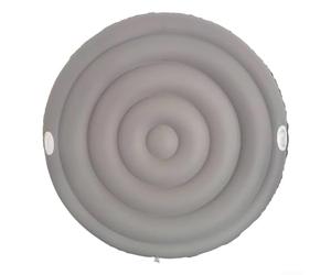 Bâche gonflable pour piscine ronde, isolation à économie d'énergie avec matériau résistant aux UV, facile à dégonfler et à ranger lorsqu'elle n'est pas utilisée (165 cm avec hauteur)