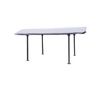 Bâche pour Carport ALUMINIUM toit 1/2 rond 485 x 300 cm