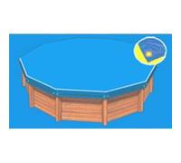 Bâche hiver Eco bleue compatible piscine modèle Naide