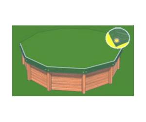 Bâche hiver Eco verte compatible piscine modèle Sainte Anne