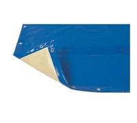 Bâche hiver Luxe bleue compatible piscine modèle Flores