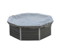 Gre Bâche d'hivernage pour piscine ronde Gris Ø 460 cm