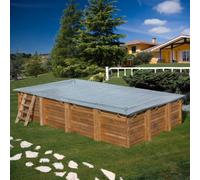 Bâche hiver piscine Sunbay Braga 800 x 400 cm