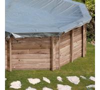 Bâche hiver piscine Sunbay Vanille 2 Ø 400 & Vanille Ø412 cm