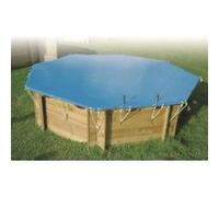 Bâche hiver pour piscine hexagonal Ubbink 3 x 4,9 m