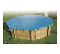 Bâche hiver pour piscine hexagonale Ubbink ⌀360cm