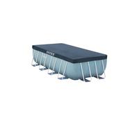 Intex Pools Bâche de protection piscine rectangulaire tubulaire 28037 3,90 m x 1,80 m Bleu