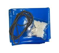 Bâche hivernage Piscine Hors Sol Alaska Ø 354 cm - Toile PVC 640 g/m² Bleu - Couverture Hiver