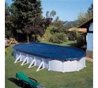 Bâche hivernage pour piscine ovale Gre Pool - Dimensions bâche: 6,10 x 4,10 m