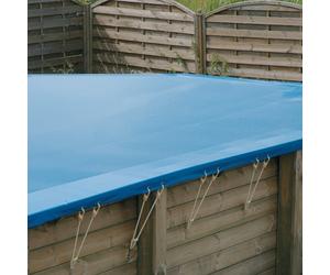 Bâche hivernage piscine rectangulaire Ubbink - 350 x 505 cm