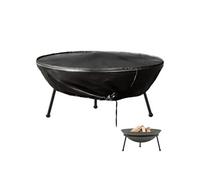 Linxor – Housse de protection pour brasero BChe – Imperméable – Diam 85 cm x H 40 cm – Noir