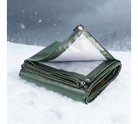 Bâche Imperméable 1 x 7 m Ultra Lourde, Polyéthylène, Imperméable Couverture Étanche avec Oeillets, Épaisse et Durable pour Jardin, Tonnelle, Camping, Abri de Jardin, Vert