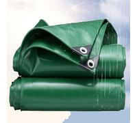 Bâche Imperméable 100 x 600 cm Imperméable et Indéchirable avec Œillets Bâche Industrielle pour Bois, Jardin, Toiture, Piscine, Vert