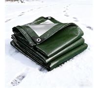 Bâche Imperméable 120 x 600 cm en PE 160G/M², Intempéries, Lourde et Résistante, Indéchirable, Anti UV, Bâche de Camion, Bâches Renforcée avec Oeillets pour Exterieur, Jardin, Vert