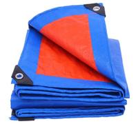 Bâche Imperméable 160 x 170 cm Polyéthylène 120G M² Imperméable Bâche de Remorque Renforcée, Légères, Multi-Usages pour Meubles de Jardin Bois Piscine, Bleu
