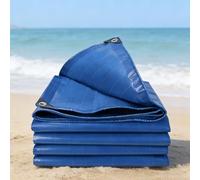 Bâche Imperméable 160 x 760 cm Ultra Lourde, Polyéthylène, Imperméable Bâche Multi-Usage avec Oeillets, Épaisse et Durable pour Jardin, Tonnelle, Camping, Abri de Jardin, Bleu