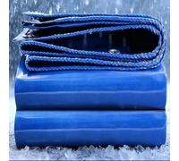 Bâche Imperméable 170 x 250 cm Imperméable et Indéchirable avec Œillets Bâche Industrielle pour Bois, Jardin, Toiture, Piscine, Bleu