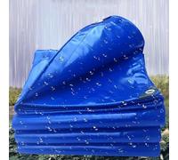 Bâche Imperméable 170 x 280 cm avec Oeillets, Anti-UV, Imperméable Bâche de Tente pour Bois, Jardin, Toiture, Piscine, Bleu