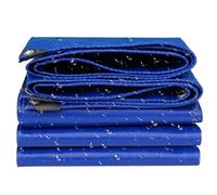 Bâche Imperméable 170 x 460 cm Imperméable, Anti-UV, avec Œillets Bâche de Tente pour Bois, Jardin, Toiture, Piscine, Bleu
