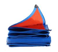 Bâche Imperméable 215 x 405 cm Imperméable et Indéchirable, Anti UV Bâche Étanch avec Oeillets, Épaisse et Durable pour Bois de Chauffage, Meubles de Jardin, Bleu