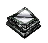 Bâche Imperméable 235 x 260 cm Imperméable, Résistante Bâche de Protection Étanche avec Œillets pour Meubles de Jardin Bois Piscine Trampoline, Vert