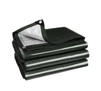 Bâche Imperméable 295 x 430 cm Imperméable, Résistante Bâche de Protection Étanche avec Œillets pour Meubles de Jardin Bois Piscine Trampoline, Vert