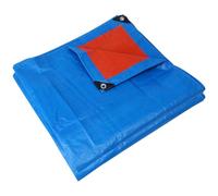 Bâche Imperméable 300 x 560 cm Ultra Lourde, Polyéthylène, Imperméable Bâche Étanch avec Oeillets, Épaisse et Durable pour Bois de Chauffage, Meubles de Jardin, Bleu